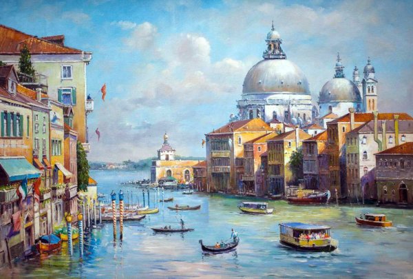 Венеция в живописи художников Италии