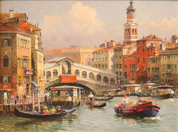 Художник Raffaele Fiore. Италия