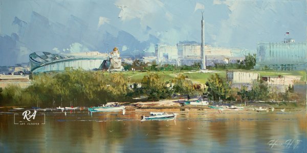 Самарские пейзажи картины Дмитрия Спироса