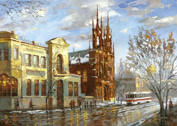 Самарский художник Глинский