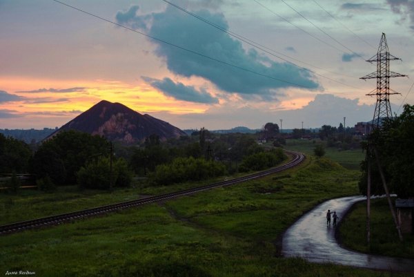 Донецк степь Терриконы