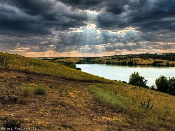 Донецкая степь Терриконы