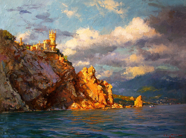 Художник Анатолий сень Крым
