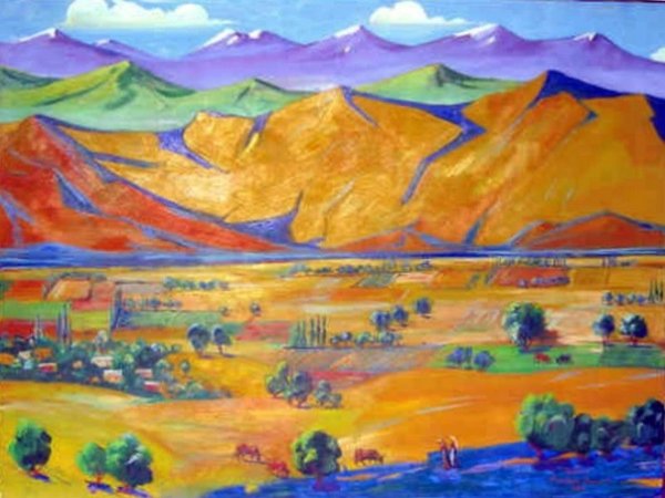 Мартирос Сарьян горы