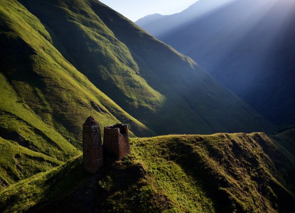 Долина башен Грузия