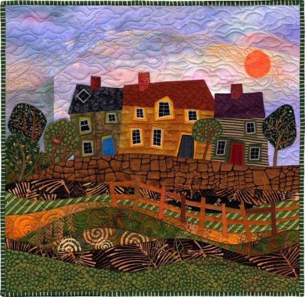 Пейзаж из лоскутков