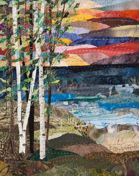 Джоан Колвин мотивы природы в квилте