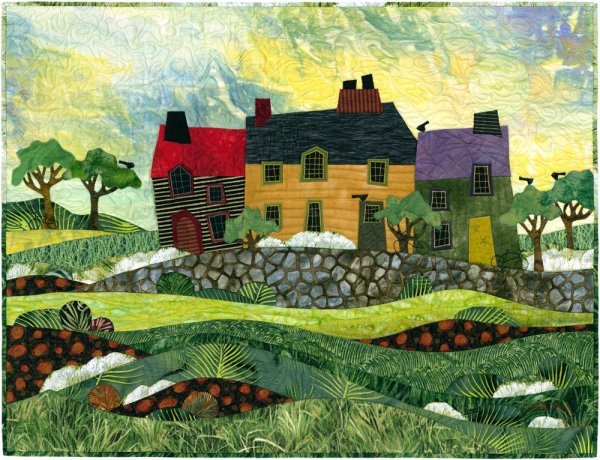 Пейзаж из лоскутков