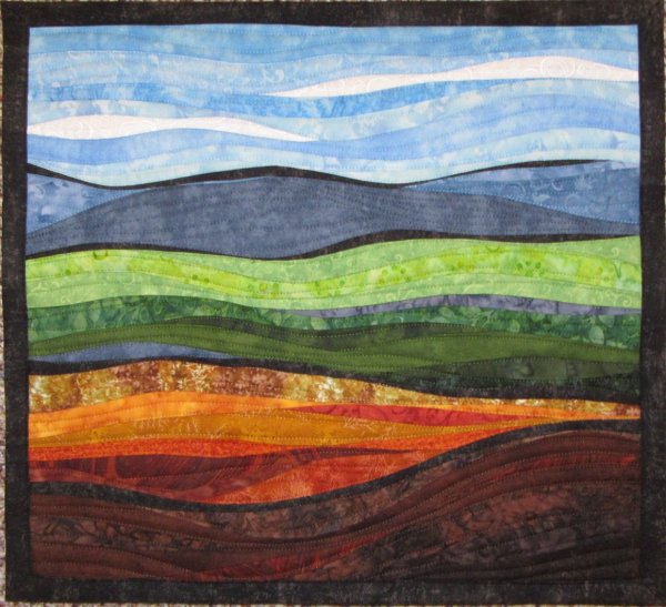 Лоскутный пейзаж