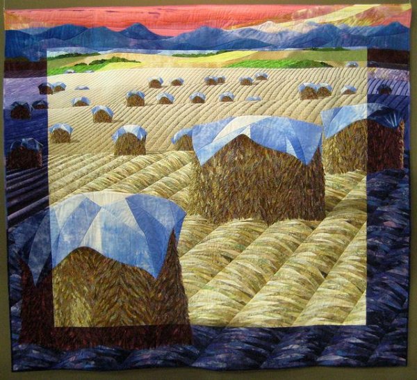 Лоскутные шедевры на выставке в Японии