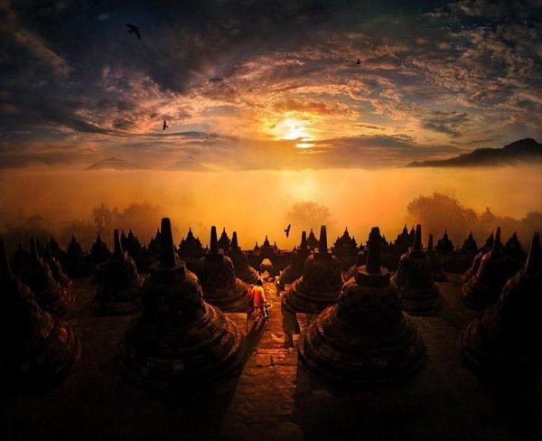 Буддийский пейзаж