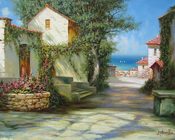 Александр Милюков картины