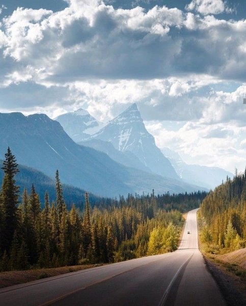 Человек в горах