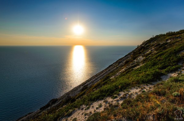 Анапа закат лысая гора море