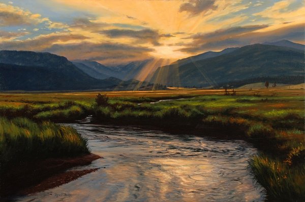 Реалистичный пейзаж