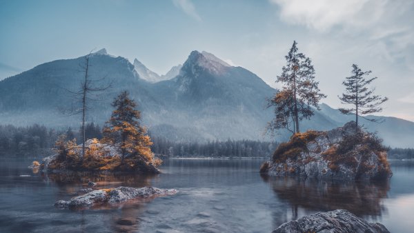 Горы в тумане