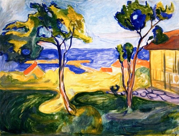 Эдвард Мунк пейзажи