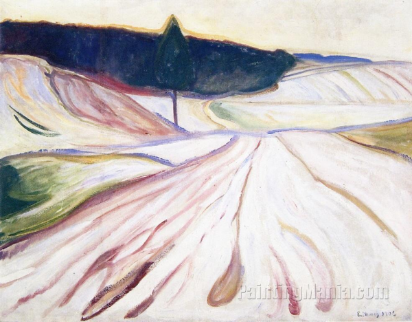 Эдвард Мунк пейзажи Норвегия