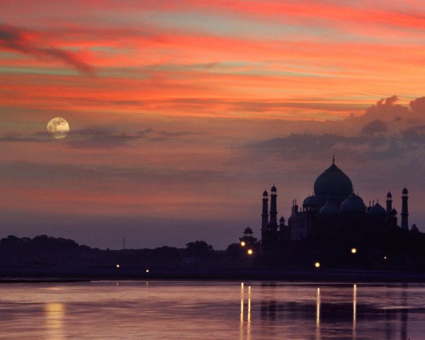 Мечеть на закате