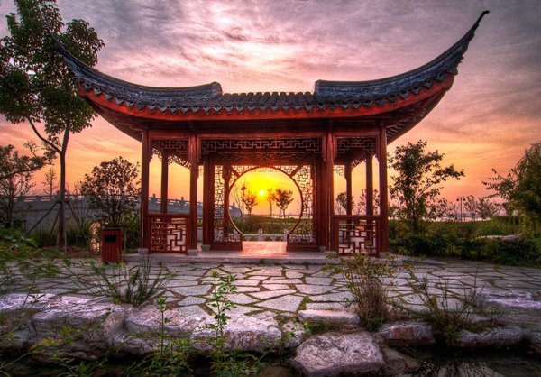 Восток пейзаж