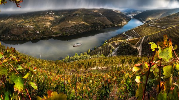 Берег Португалии панорама