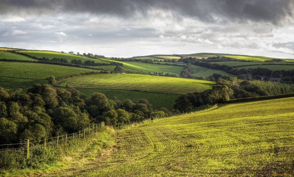 Англия деревня равнина