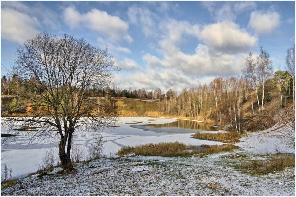 Пейзаж предзимье