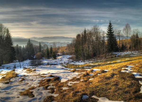 Пейзаж предзимье