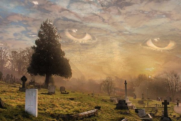 Кладбищенские пейзажи