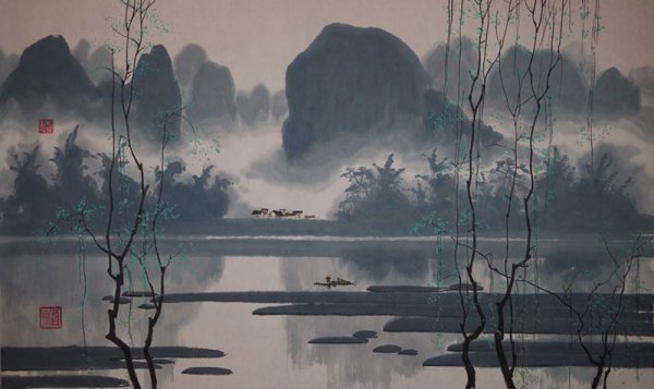 Пейзажная живопись Китая Шань- шуй