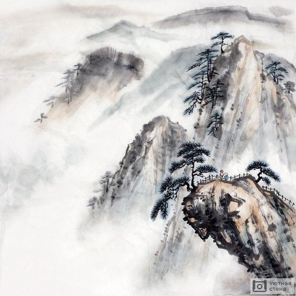 Традиционная китайская Пейзажная живопись