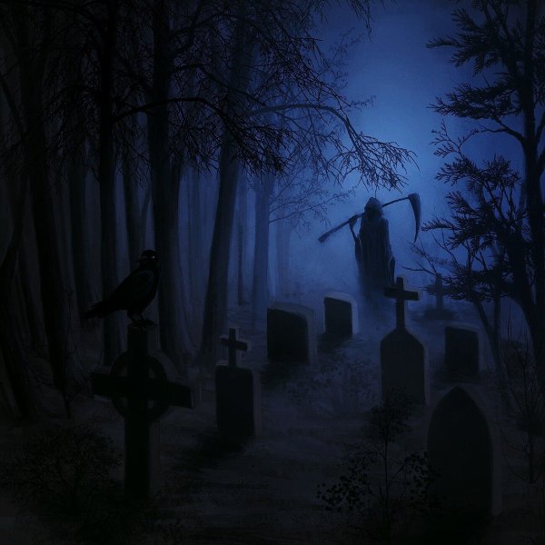 Graveyard вампир Хэллоуин