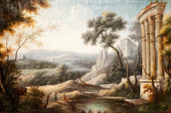 Романтизм Альбрехт Альтдорфер Дунайский пейзаж