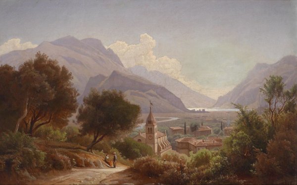 Художник Friedrich August Kessler (1826 – 1906)