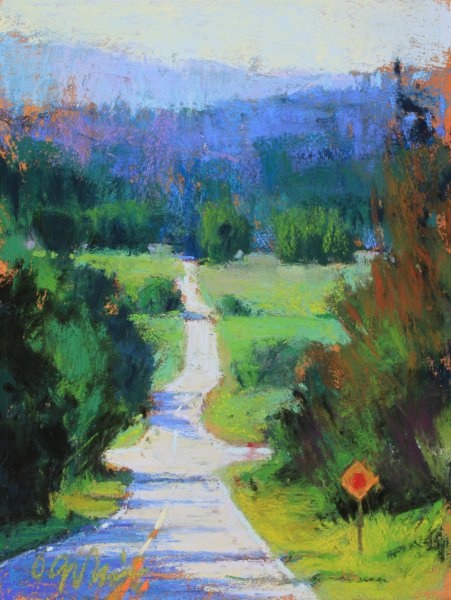 Воздушная перспектива в пейзаже