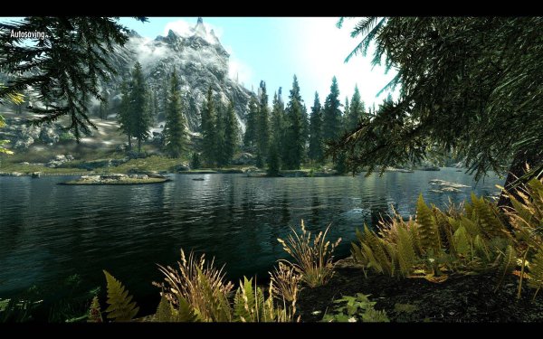 Скайрим пейзажи 4к RTX