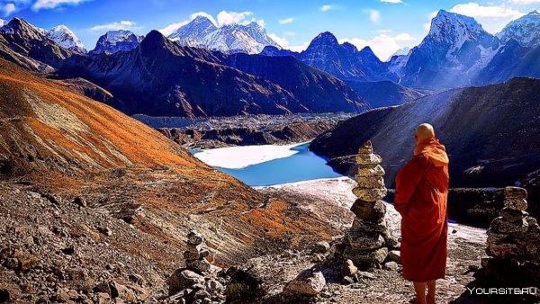 Рассвет в горах