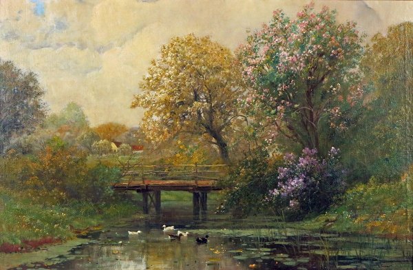 Красивые картины леса