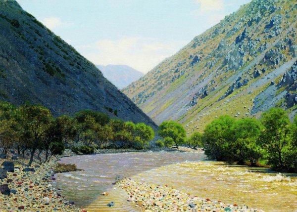 Верещагин-ущелье Барскаун