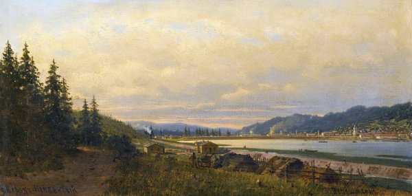 Вид на верх-Нейвинский - Верещагин Петр