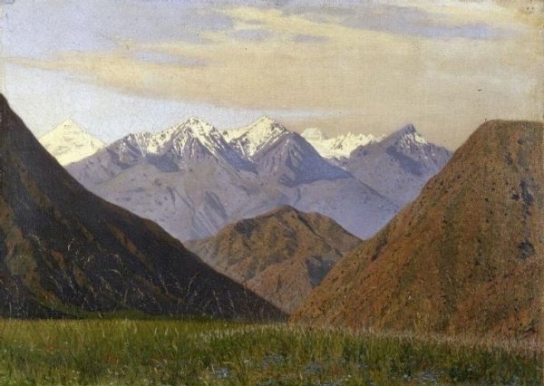 Верещагин Василий Васильевич в горах Алатау