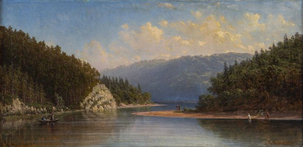 Верещагин Петр река Чусовая