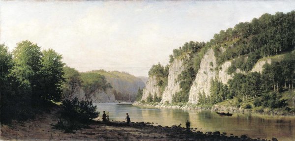 Верещагин Петр река Чусовая