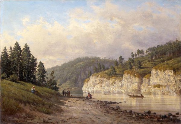 Верещагин Петр река Чусовая