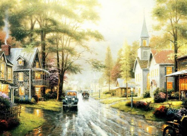 Художник Томас Кинкейд картины