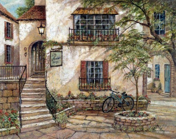 Живопись городской Руане Маннинг