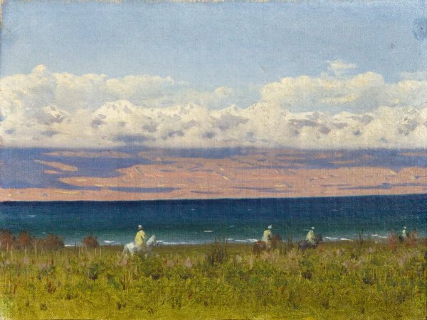 Картины Верещагина Иссык-Куль