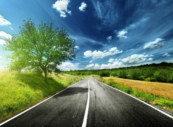 Красивая дорога