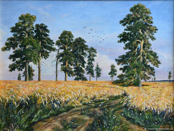 Рожь. И. Шишкин. 1878