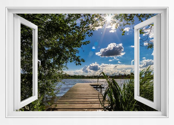 Пейзаж из окна